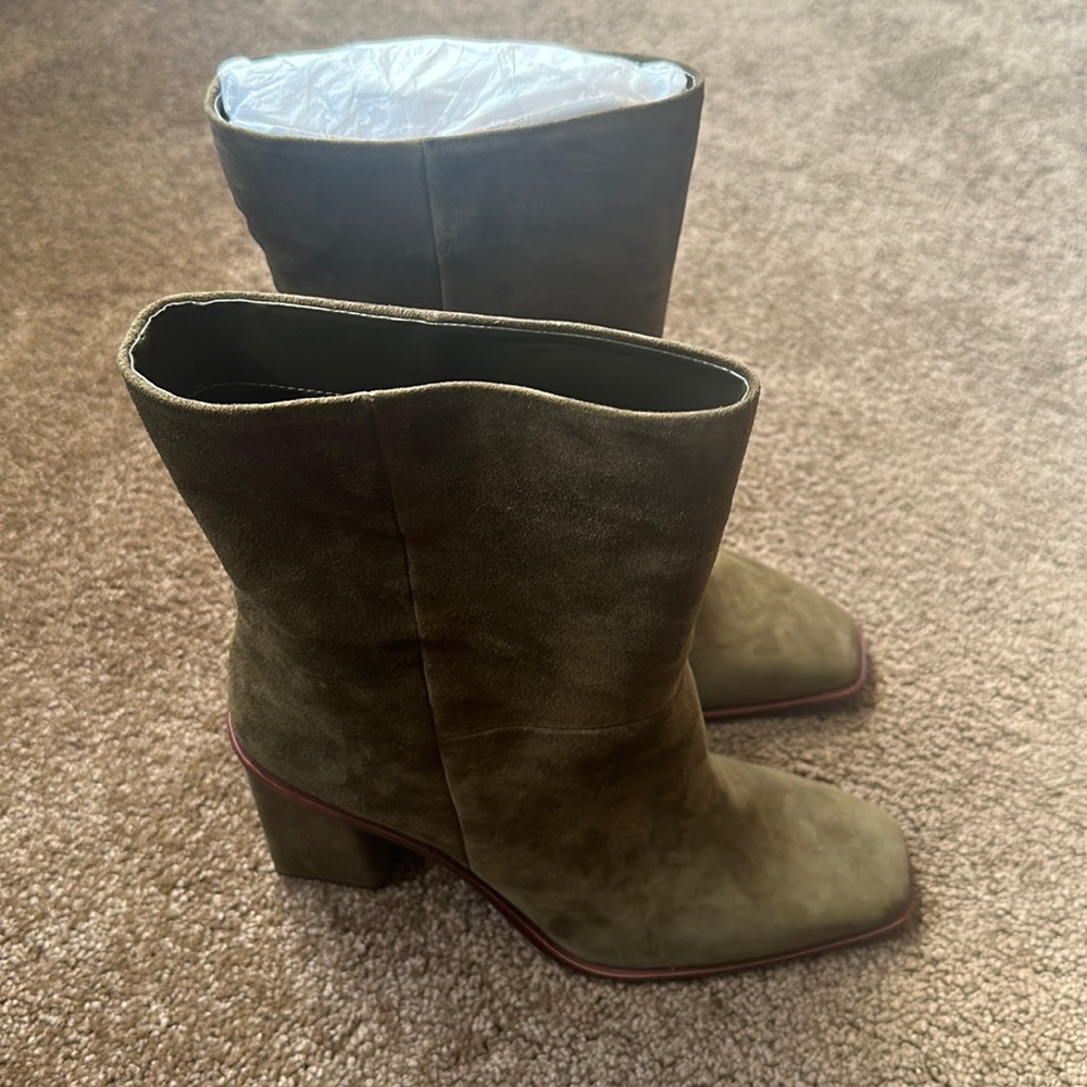 Vince Camino Suede boot - Greek Olive